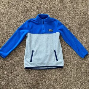 Eddie Bauer Blue and Gray Fleece Jacket
